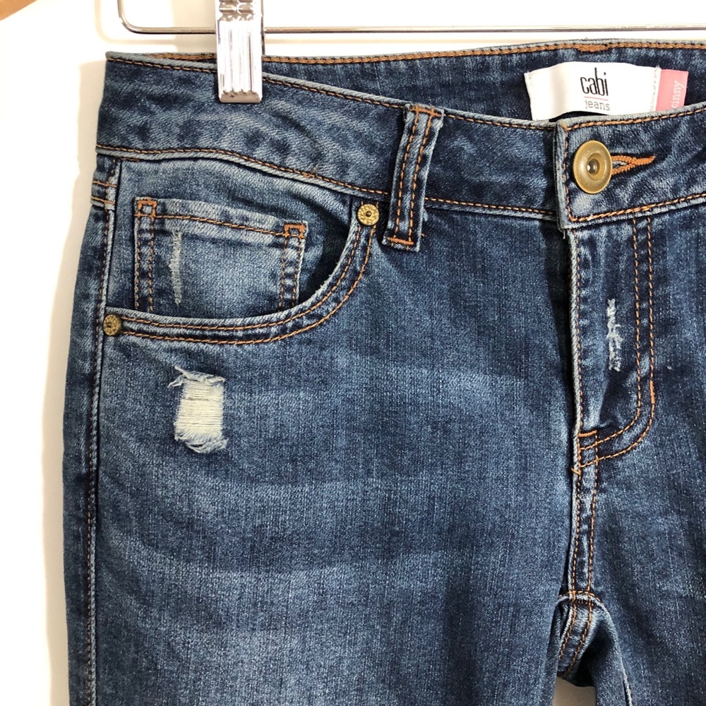 CAbi Skinny denim jeans Blue size 2 - Picture 5 of 15
